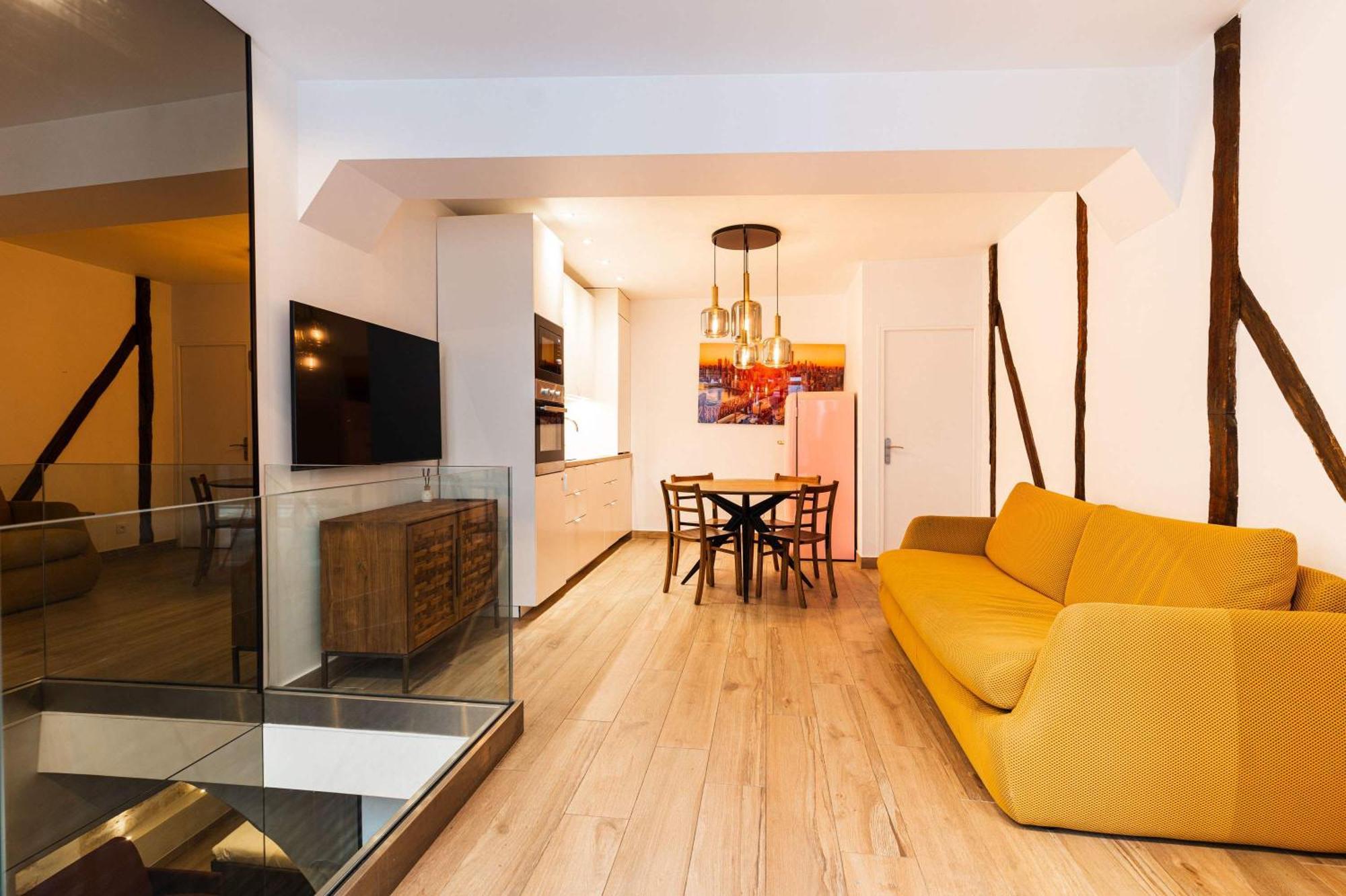 Loft 1 Bedroom Marais, Notre Dame Ac By Lcc Agency Paříž Exteriér fotografie
